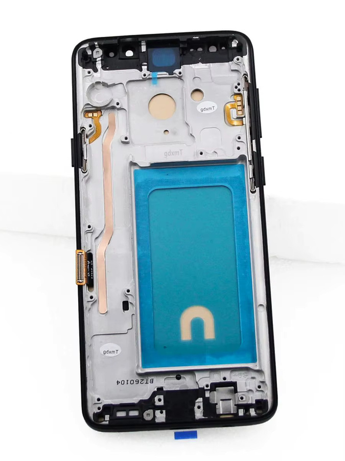 Samsung S9 LCD Display mit Rahmen und Touchscreen Ersatz für S9 G960 G960F und S9 Plus G965 G965F in Schwarz - Bild 4