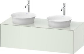 Duravit Waschtischunterschrank White Tulip in Weiß mit integrierter Beleuchtung, wandmontiert - Bild 1