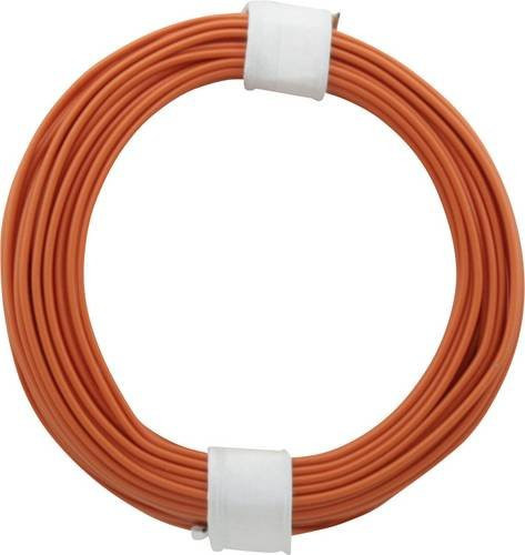 Donau Elektronik 105-7 Schaltdraht Single Core Orange 10m 1 x 0,20mm² - Bild 1