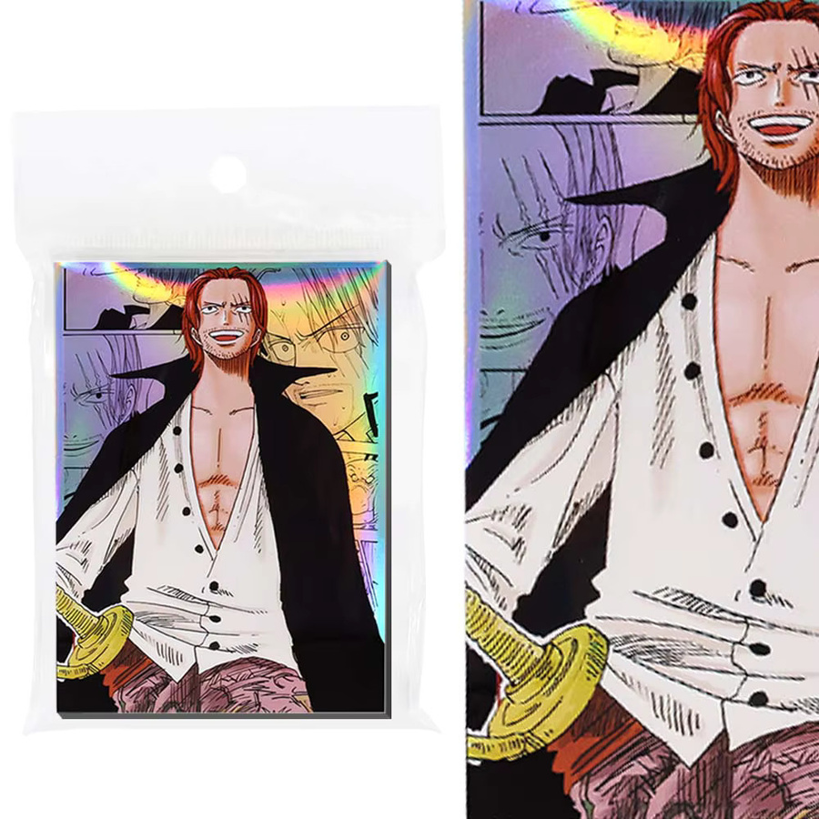 Bandai One Piece Kartenhüllen, holografisch, 60-teiliges Set, Bunt / Mehrfarbig - Bild 5