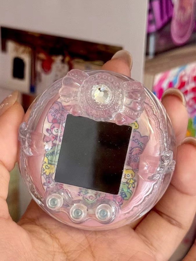 Bandai Tamagotchi Uni Nette Magie Transformer, Transparente Harte Schutzhülle Ersatz Shell Austauschbare Dekoration - Bild 4
