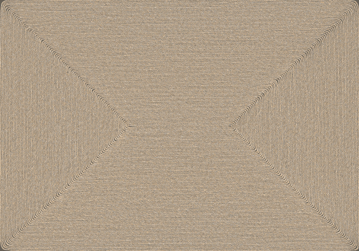 Élitis Tapete Cocon VP 994 11 in Beige mit abstraktem Streifenmuster aus Vinyl - Bild 1