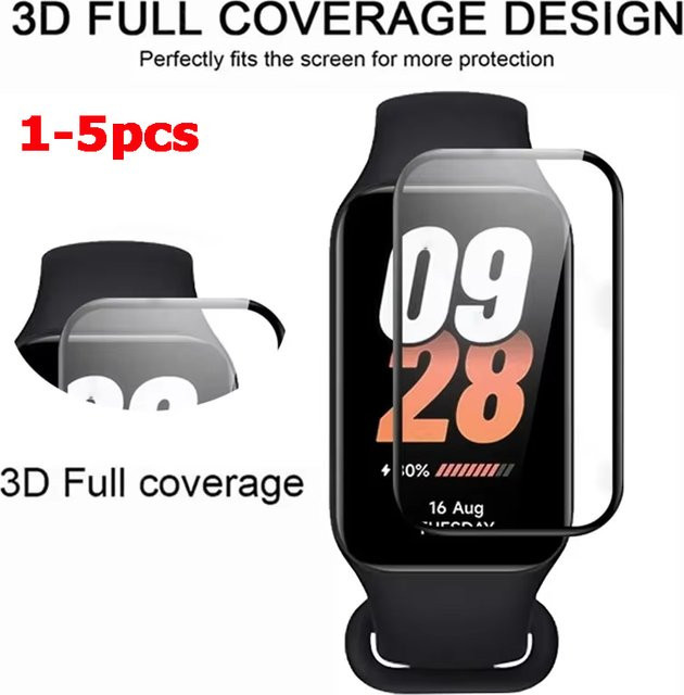 Xiaomi Screen Protector Film für Mi Band 8 Aktive, transparent, Unisex - Bild 1