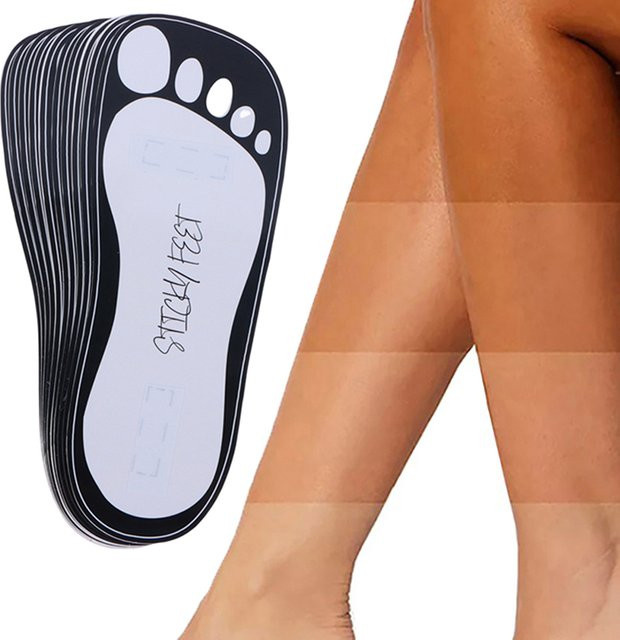 KuZHEN Einweg-Karton-Fußpads für Bräunungssprays, 10 Paar, Unisex - Bild 1