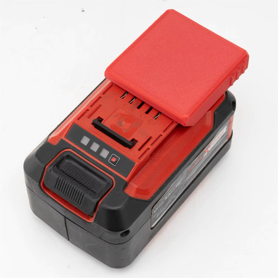 Ozito DIY-Batterie-Adapter XT60-Buchsenanschluss für 18V Li-Ionen-Akkus in Rot - Bild 2