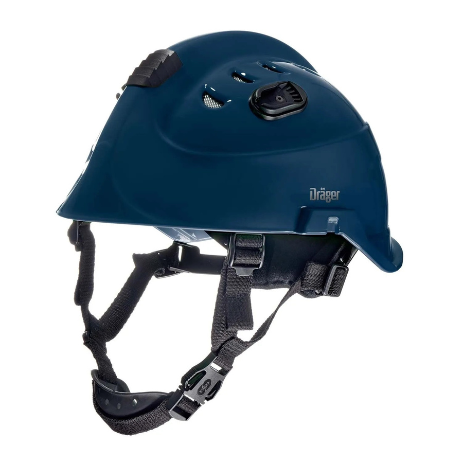 Dräger Schutzhelm Hps 3500 Sicherheitshelm aus Polyamid in Blau - Bild 2
