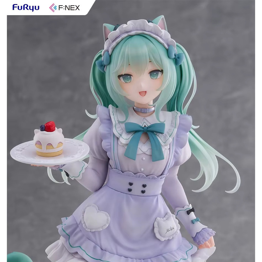 Bandai Hatsune Miku Desktop-Figur, Maid-Version, Einzelfigur - Bild 2