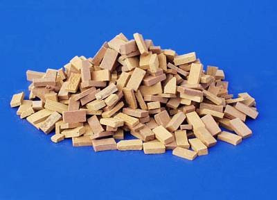 plusmodel Backsteine, Holz, Natur / Holzfarben, 1:48 - Bild 1