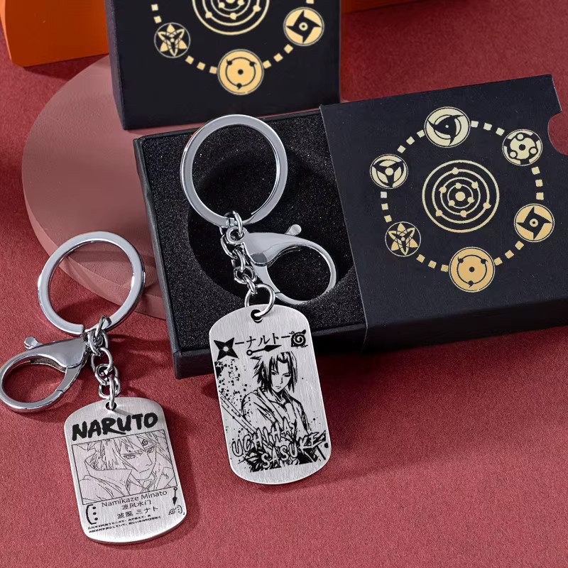 Naruto Schlüsselanhänger Titan-Stahl, Unisex - Bild 2