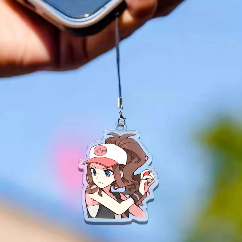 Keeppley Schlüsselring, Acryl, Monster Cartoon, Tasche, Telefon Kette - Bild 2