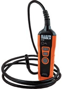 Klein Tools WLAN Boreskop ET20 mit Schwanenhals, Farbe: Orange, Sonden-Durchmesser: 9 mm, Sonden-Länge: 1,8 m, IP67 Schutzklasse - Bild 1
