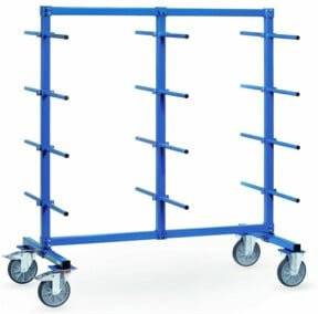 Fetra Tragarmwagen 4626 in Blau mit TPE-Reifen und 500 kg Tragkraft - Bild 1
