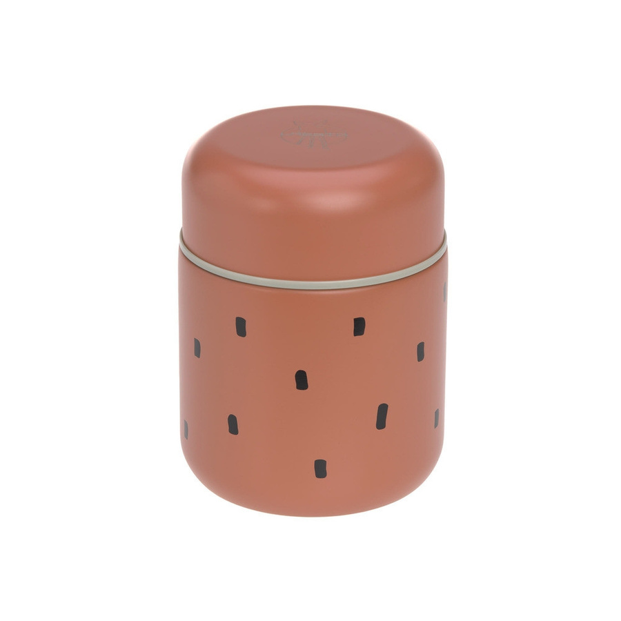 Kahla Lässig Thermobehälter Happy Prints, braun, 350 ml - Bild 1