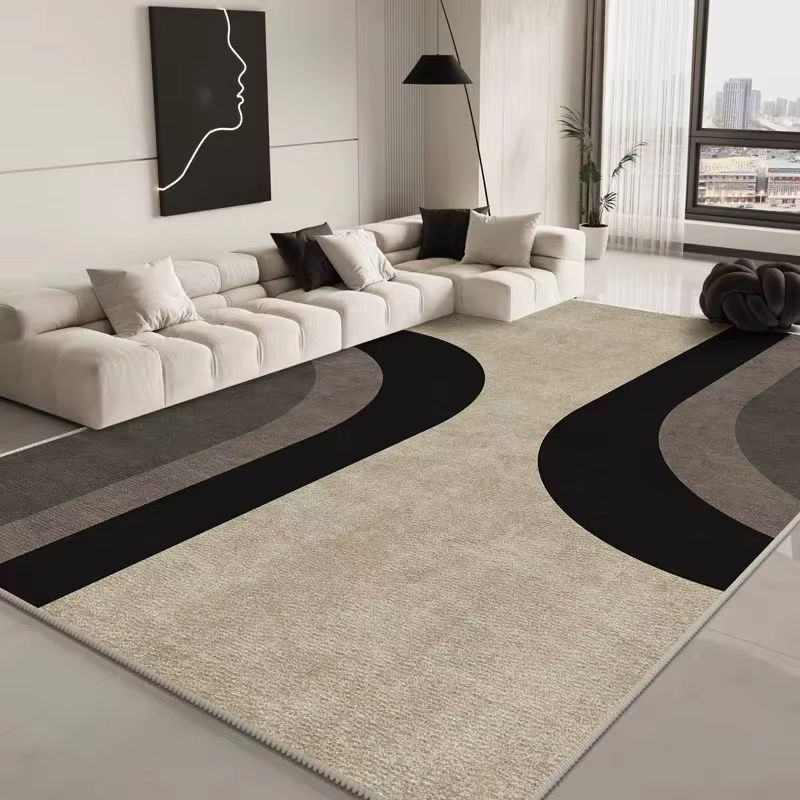 VIKAMA Luxus Teppich Rutschfest für Wohnzimmer und Schlafzimmer, Mehrfarbig, B: 120 cm, T: 80 cm - Bild 2