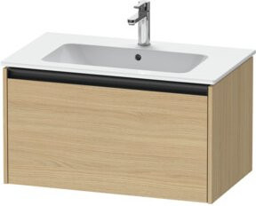 Duravit Waschtischunterschrank Ketho.2 in Beige mit 1 Auszug, wandhängend, B/T: 81 x 48 cm - Bild 1