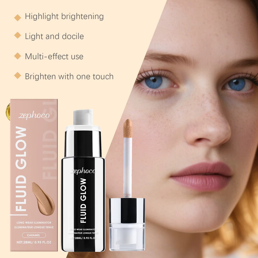 zephoco Golden Glow Highlighter Serum, glänzend, 28 ml - Bild 6