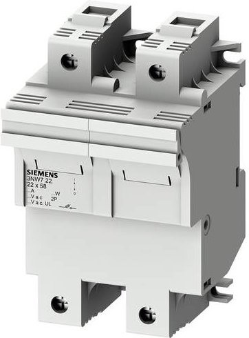 Siemens Zylindersicherungshalter 100A 690 V/AC grau - Bild 1