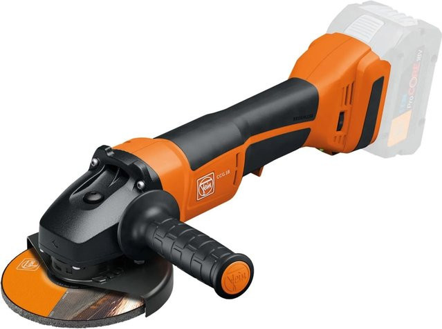 Fein Akku-Winkelschleifer CCG 18-125-12 AS 18V Orange, Durchmesser: 125 mm - Bild 2