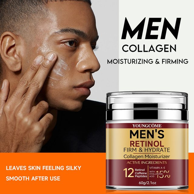 LGRAMER Gesichtscreme für Herren mit Retinol und Kollagen - Bild 1