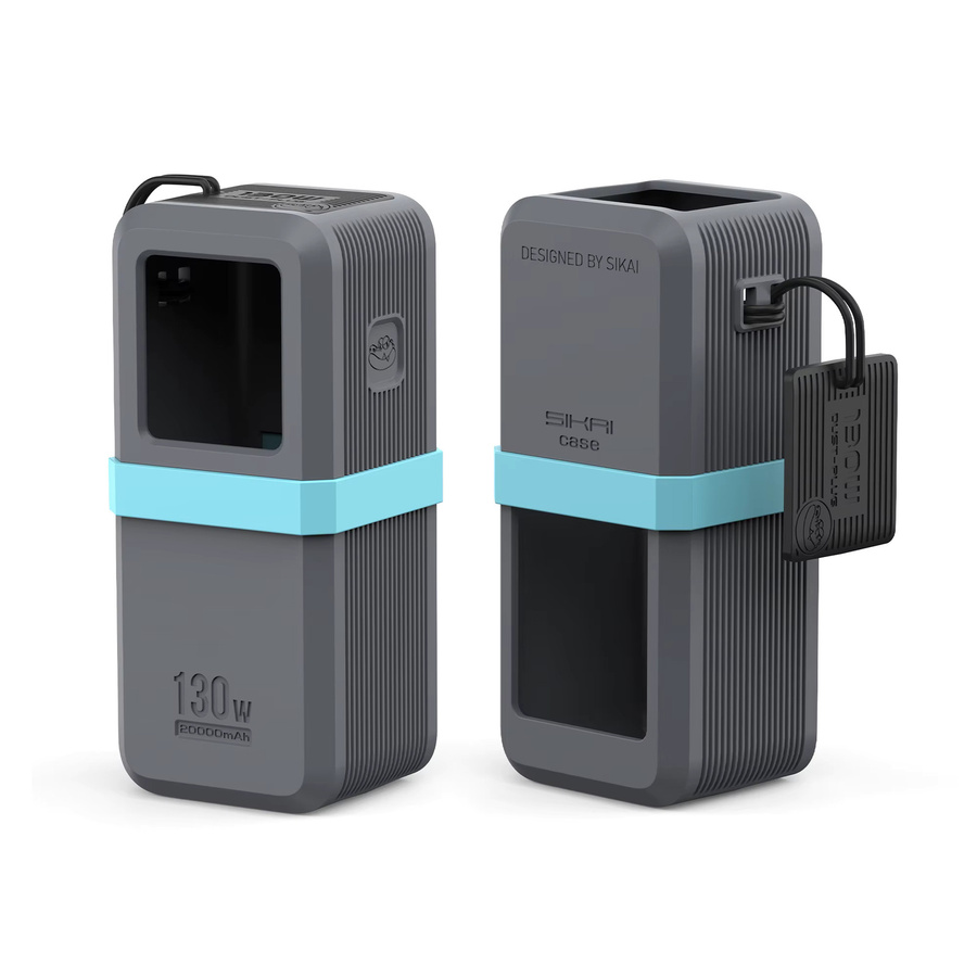 SIKAI Silikonhülle für UGREEN Nexode 130 W 20000 mAh Powerbank in Lila und Grün - Bild 4
