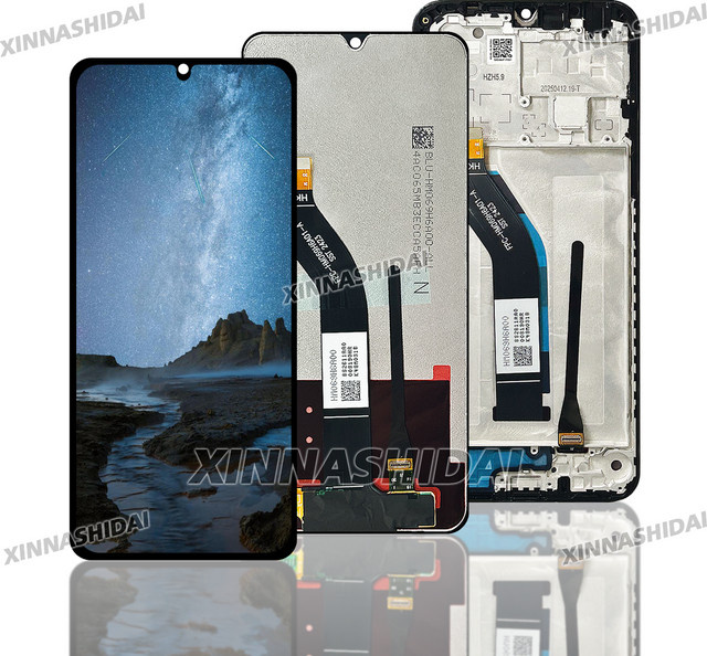 Xiaomi Redmi 14C Ersatz-TFT-Bildschirm mit LCD-Display und Touchscreen-Digitizer-Glas-Baugruppe in Schwarz - Bild 1