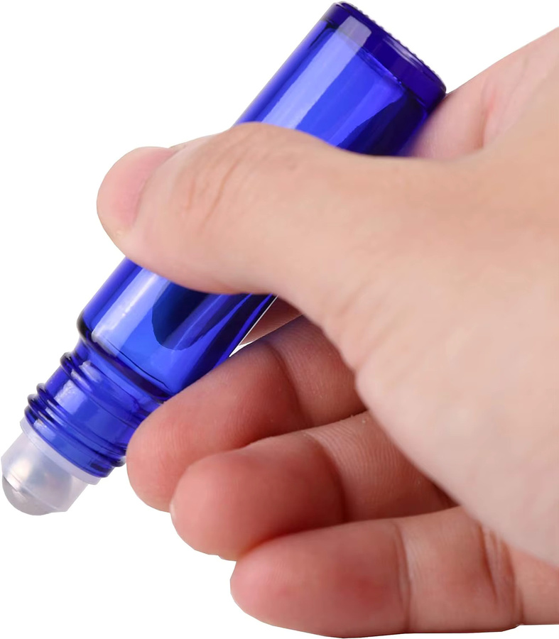FIGHTYU Rollerball-Flaschen mit Edelstahl-Rollerballen, 5 Stück, 5/10 ml - Bild 5