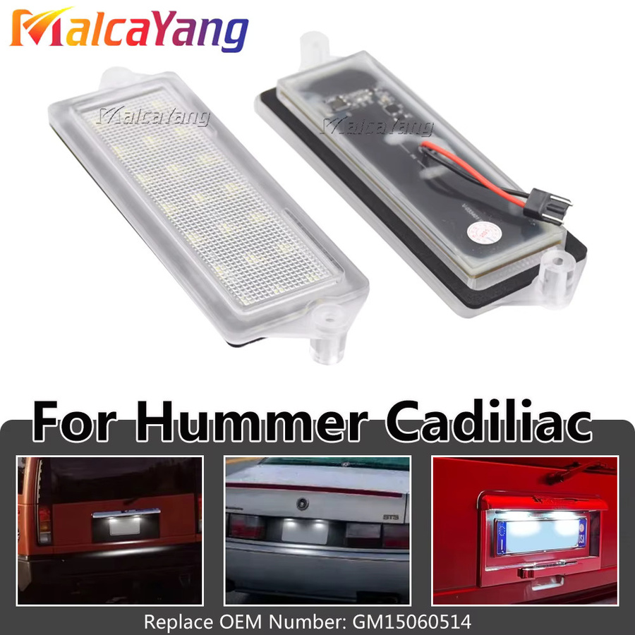 Malcayang LED Kennzeichenbeleuchtung für Hummer H2 2003–2007 und Cadillac Deville Seville - Bild 3