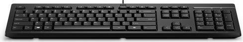 HP 125 USB-A Tastatur in Schwarz für HP 34 (266C9AA#ABH) - Bild 1
