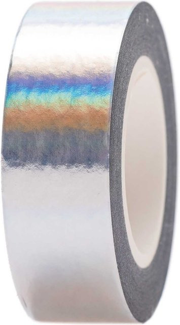 Rico Design Paper Poetry Washi Tape Metallic Irisierend Breite: 1,5 cm, Länge: 10 m - Bild 1