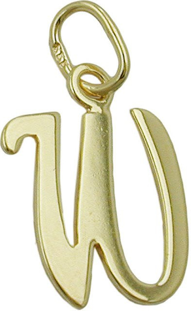 Paolo Renzo Buchstabenanhänger, 333 Gelbgold, 15x10mm, Unisex - Bild 1