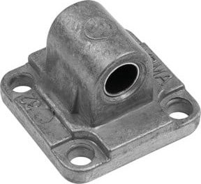 Riegler Schwenkaugenbefestigung mit Buchse ISO 15552 in Grau Durchmesser: 160 mm - Bild 1
