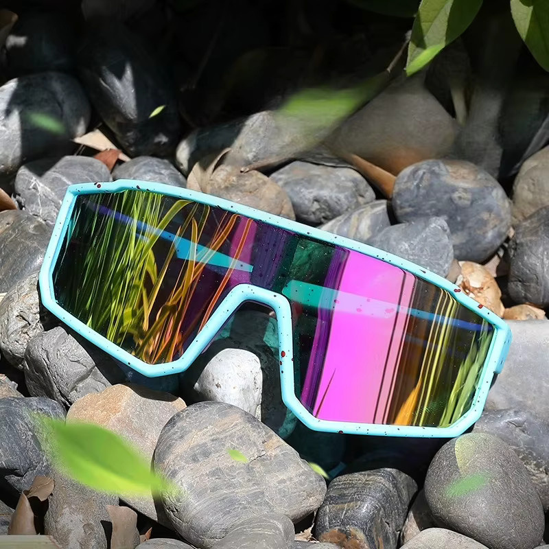 SNQP Sportsonnenbrille, TR90, Vollrand, Unisex, polarisiert - Bild 1