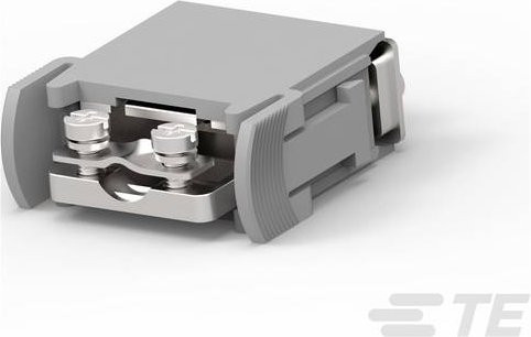 Molex 936010479 Einlegeprofil Steckanschluss in Grau und Gold aus Messing - Bild 1