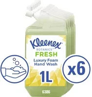 Kleenex Botanics Fresh Schaumseife für Hände, Aloe Vera, 1000 ml - Bild 1