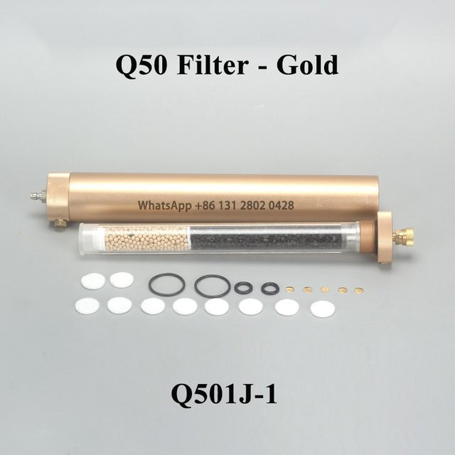 Öl- und Wasserfilterabscheider für Hochdruck-Tauchkompressoren, 300 Bar, 30 MPa, Farbe: Gold - Bild 1