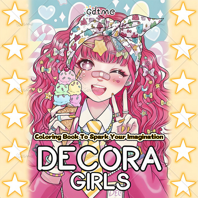 Decora Girls Malbuch - Bild 1