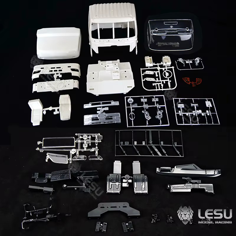 LESU Traktor-LKW-Muldenherstellungssimulation, 1:14, 700 CAB und TGS CAB - Bild 2