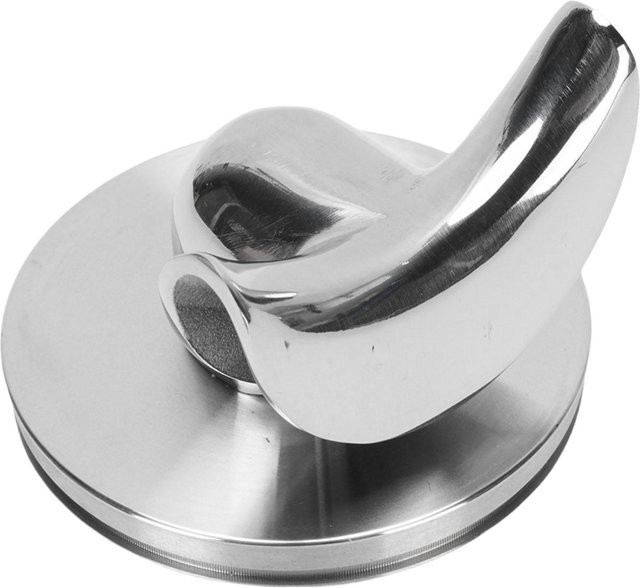 KaiSai Bodenloser Siebträger Auslauf aus 304 Edelstahl mit O-Ringen, 54mm, Silber - Bild 1