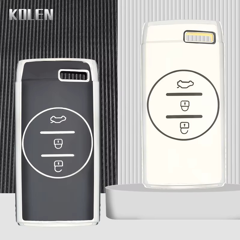 KOLEN TPU Schlüsselhülle für Chery Tiggo 7 Pro, 8 Pro, Exeed Tiggo 2, 3x, Arrizo 5 Pro, GX 5x und EQ7 2021 als Fernbedienung-Schutzhülle und Zubehör - Bild 4