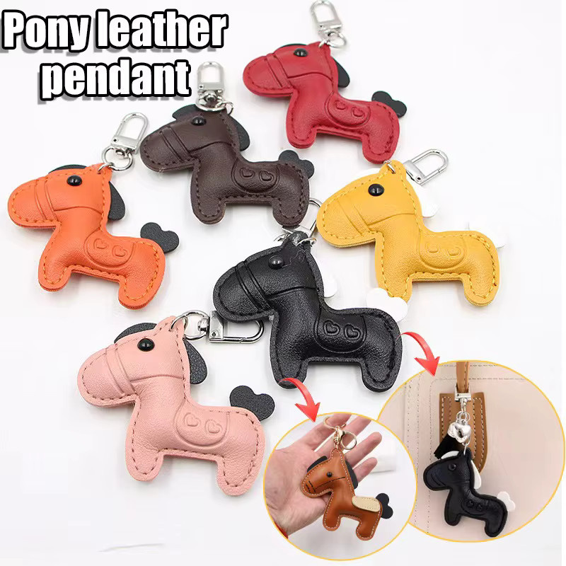 PatternHorse Leder-Auto-Schlüsselanhänger - Bild 2