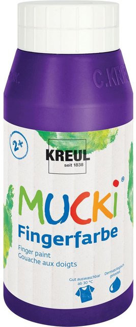 MUCKI Fingerfarbe Violett mit Bitterstoffen - Bild 1