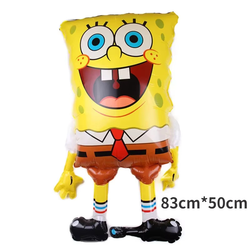 Potdemiel SpongeBob Schwammkopf und Patrick Star Folienballon für Kindergeburtstag und Party-Dekoration - Bild 2