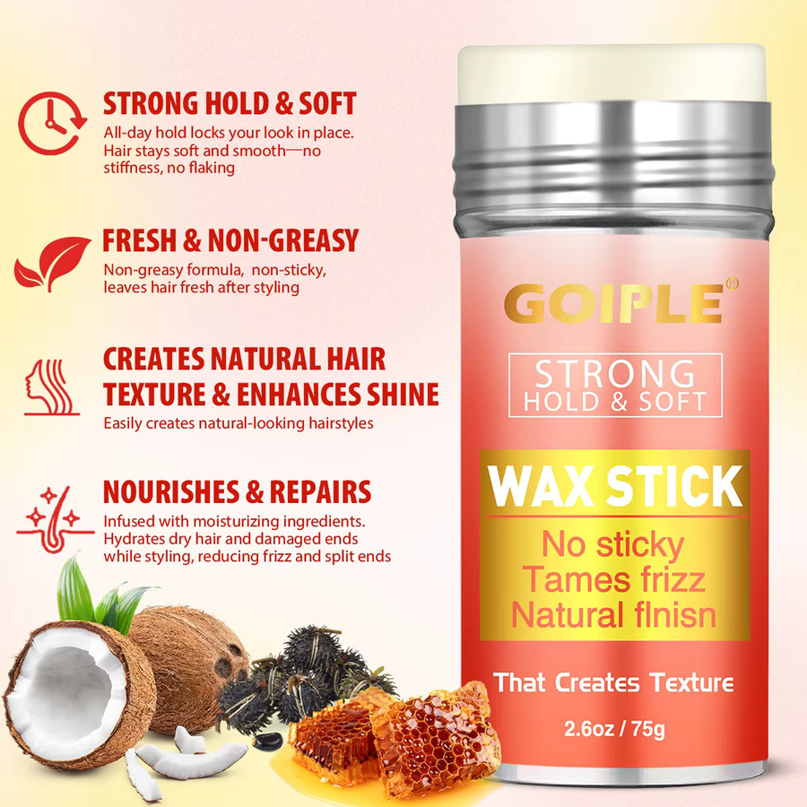 GOIPLE Haarstyling-Wachsstift, Haarcreme, 75g+16g - Bild 2