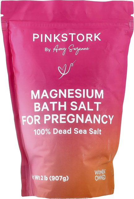 Pink Stork Magnesium Pränatale Badesalze, 907 g - Bild 1
