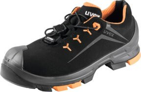 Uvex Sicherheitsschuhe uvex 2 Halbschuh S3 aus Leder in Schwarz/Orange, Größe 40 - Bild 1
