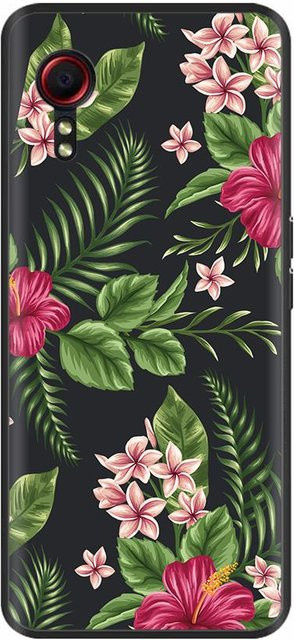 Samsung Galaxy Xcover 5 Silikon Handyhülle mit Stoßfänger-Schutz in Schwarz - Bild 1