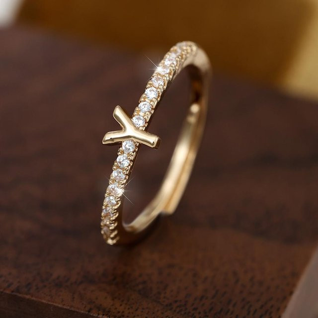 Bamos Ring, Zirkonia, Gold, Damen - Bild 1