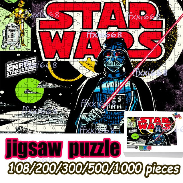 Funko Star Wars Puzzlespiel, Holz, 108 Teile - Bild 1