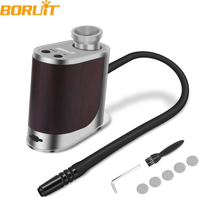 BORUiT Rauch Infuser Portable Molekulare Küche Rauchen Pistole in Silber für BBQ und Grill - Bild 1