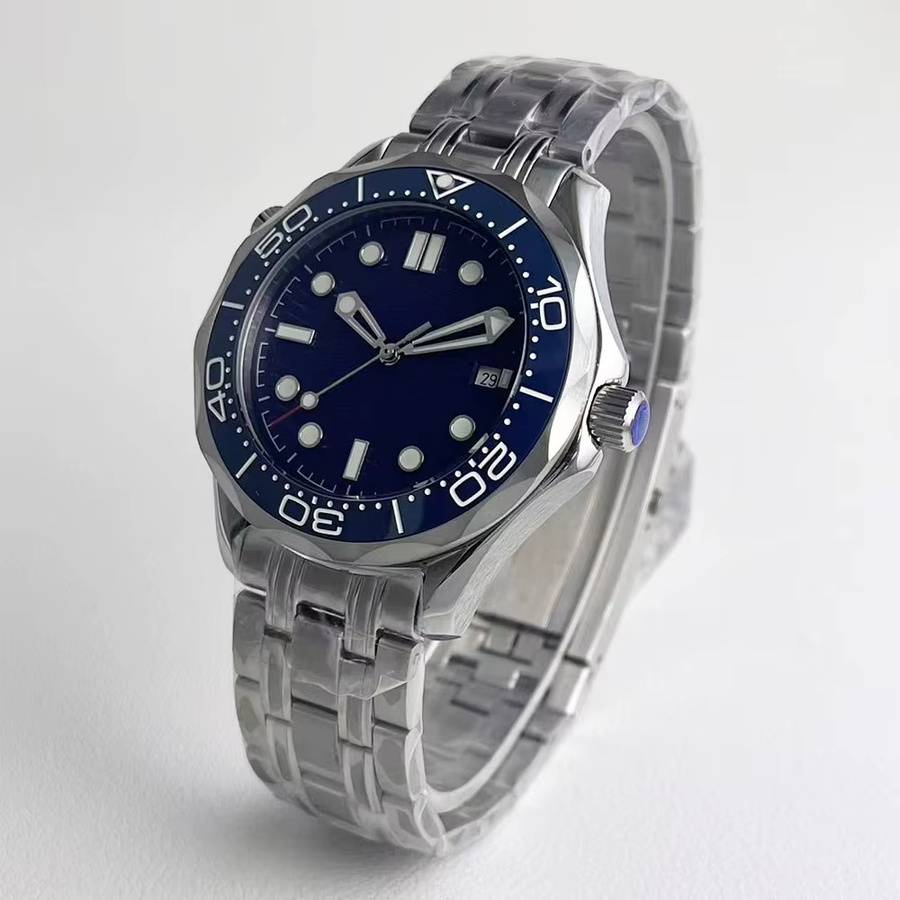 HUAYRA Armbanduhr Automatik, Edelstahl, Blau, 42 mm, Herren - Bild 5